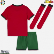 Portugal Replica Home Minikit Euro 2024 Short Sleeve (+ pants)